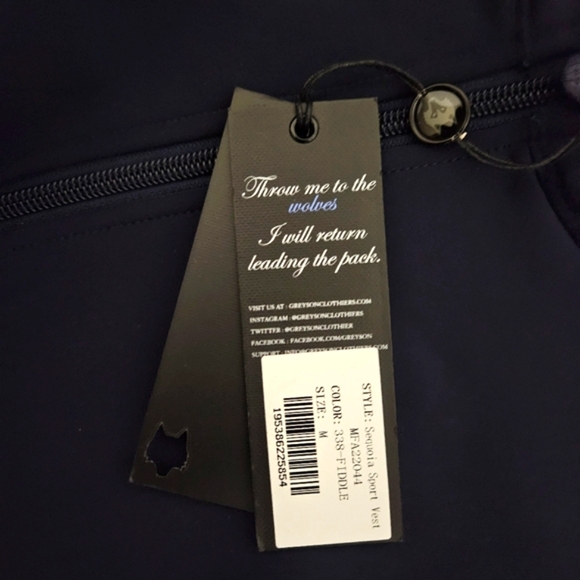 Greyson Sequoia Sport Vest Size M - Picture 7 of 7